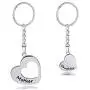 H.ZBRUJ Mothers Day Mother Daughter Necklace Stainless Steel Set of 2 Matching Heart Mom and Me Jewelry Dog Tag for Birthday H.ZBRUJ Mothers Day Mother Daughter Necklace Stainless Steel Set of 2 Matching Heart Mom and Me Jewelry Dog Tag for Birthday