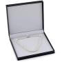 THE PEARL SOURCE 14K Gold 5.0-5.5mm AAAA Quality Round White Freshwater Cultured Pearl Necklace for Women 18'' Princess Length