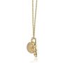 Gin & Grace 10K Yellow Gold Natural Opal Diamond (I1,I2) Pendant for Women