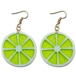 Lemon Acrylic Dangle Earrings Fruit Earrings For Women Girls