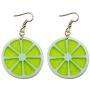 Lemon Acrylic Dangle Earrings Fruit Earrings For Women Girls