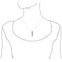 Sterling Silver Kuuipo Bar Reversible Pendant Necklace