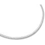 Edforce Stainless Steel Italian Omega Chain Necklace