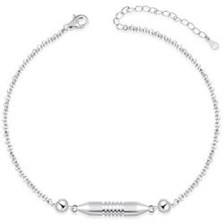 YWN Sterling Silver Cremation Cylinder Urn Bangles Memorial Ashes Keepsake Jewelry bracelet urns for human ashes for women men