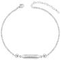 YWN Sterling Silver Cremation Cylinder Urn Bangles Memorial Ashes Keepsake Jewelry bracelet urns for human ashes for women men