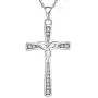 Starchenie Celtic Cross Necklace 925 Sterling Silver Women Celtic Knot Crucifix Pendant Religious Jewelry Christian Baptism Gift Starchenie Celtic Cross Necklace 925 Sterling Silver Women Celtic Knot Crucifix Pendant Religious Jewelry Christian Baptism Gift