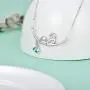 AOBOCO Cute Cat Gifts Sterling Silver Lovely Cat Necklace Kitten Pendant with Crystal, Christmas Birthday Jewelry Gifts for Cat Lovers AOBOCO Cute Cat Gifts Sterling Silver Lovely Cat Necklace Kitten Pendant with Crystal, Christmas Birthday Jewelry Gifts for Cat Lovers