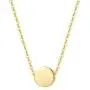 Carleen SOLID REAL 14K Yellow/Rose Gold Tiny Dot 6mm Round Small Cute Simple Coin Necklace Pendant Minimalist Dainty Everyday Fine Jewelry for Women Girls Teens, 16+2 Extender Gold Chain Carleen SOLID REAL 14K Yellow/Rose Gold Tiny Dot 6mm Round Small Cute Simple Coin Necklace Pendant Minimalist Dainty Everyday Fine Jewelry for Women Girls Teens, 16+2 Extender Gold Chain