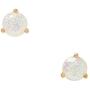 Kate Spade Glitter Round Opaque Earrings