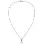 AeraVida Supreme Viking Wolf Thors Cross .925 Sterling Silver Pendant Necklace AeraVida Supreme Viking Wolf Thors Cross .925 Sterling Silver Pendant Necklace