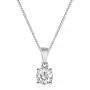 La Joya 1/6-1/3 Carat Total Weight (cttw) Certified Lab Grown Diamond Pendant Necklace - Set in 4 Prong Yellow Gold Or White Rhodium Plated .925 Sterling Silver With Chain - GH Color And VS/SI Clarity La Joya 1/6-1/3 Carat Total Weight (cttw) Certified Lab Grown Diamond Pendant Necklace - Set in 4 Prong Yellow Gold Or White Rhodium Plated .925 Sterling Silver With Chain - GH Color And VS/SI Clarity