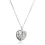 Sterling Silver ''My Daughter My Love'' Heart Pendant Necklace Sterling Silver ''My Daughter My Love'' Heart Pendant Necklace