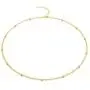 Jewlpire Gold Chain Choker Necklaces for Women - 18K Gold Plated Dainty Satellite Bead Paperclip Chain Necklace and Bracelet Set Personalized Jewelry Set Gift Jewlpire Gold Chain Choker Necklaces for Women - 18K Gold Plated Dainty Satellite Bead Paperclip Chain Necklace and Bracelet Set Personalized Jewelry Set Gift