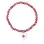 TOUS Super Power 925 Silver Bracelet with Rhodonites