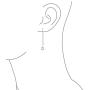 Amulet Talisman Hamsa Hand Of God Symbol Spiritual Thin Long Chain Threader Earrings For Women Teen .925 Sterling Silver U Stabilizer Amulet Talisman Hamsa Hand Of God Symbol Spiritual Thin Long Chain Threader Earrings For Women Teen .925 Sterling Silver U Stabilizer
