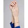 Ted Baker Hasina Crystal Heart Ultra Fine Cuff Bracelet
