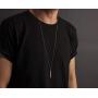 YANCHUN Layered Necklaces for Women Multi-Layered Disc Necklace Long Necklaces for Girls Layer Necklaces