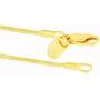 Lifetime Jewelry 1.5mm Snake Chain Anklet for Women & Girls 24k Real Gold Plated