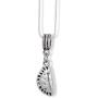 Pierogi Necklace | Dumpling Necklace a Food Jewelry Necklace on a 22 inch Silver Plated Snake Chain a Great Complement to your Pierogi Maker or Dumpling Mold Dumpling Maker Set helps make Polish Food