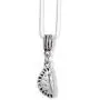 Pierogi Necklace | Dumpling Necklace a Food Jewelry Necklace on a 22 inch Silver Plated Snake Chain a Great Complement to your Pierogi Maker or Dumpling Mold Dumpling Maker Set helps make Polish Food