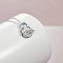 Elephant Necklace Sterling Silver Gold Plated Mother and Daughter Engraved Love Heart Dumbo Elephant Pendant Necklace