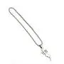 jewelry world Elvis TCB Necklace Stainless Steel Elvis Pendant Necklace Charm Taking Care of Business Elvis Motto for Men Women Fans neckalce Gift