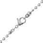 Nickelodeon Teenage Mutant Ninja Turtles’ Jewelry, Stainless Steel TMNT Logo Dog Tag Bead Necklace, 18” chain