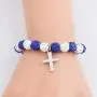 AKTAP Faith Mustard Seed Beaded Bracelet with Cross Charm Inspirational Religious Jewelry Gift for Woman Girls AKTAP Faith Mustard Seed Beaded Bracelet with Cross Charm Inspirational Religious Jewelry Gift for Woman Girls