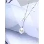 Boosca Freshwater White Pearl Pendant Necklace Fine Jewelry with 925 Sterling Silver Birthday Gifts for Women Wife Girlfriend Mom Boosca Freshwater White Pearl Pendant Necklace Fine Jewelry with 925 Sterling Silver Birthday Gifts for Women Wife Girlfriend Mom