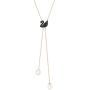 SWAROVSKI Double Y Iconic Swan Necklace