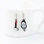 WSNANG Friday The 13th Inspired Jewelry Horror Scary Theme Movie Cartoon Logo Earrings Horror Movie Gift WSNANG Friday The 13th Inspired Jewelry Horror Scary Theme Movie Cartoon Logo Earrings Horror Movie Gift