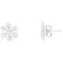 Disney Frozen Jewelry Sterling Silver Snowflake Pendant Necklace and Stud Earring Set, 18” Chain for Women Disney Frozen Jewelry Sterling Silver Snowflake Pendant Necklace and Stud Earring Set, 18” Chain for Women