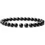 Magnetic Therapy Energy Bracelet for Couples Men Women Cordless 8.25'' Adjustable Rear Earth Strong Magnetic for Arthritis Pain Relief Fidget Bracelet Stress Relief Anti-Anxiety (Black)