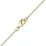 Disney Villains Evil Queen Yellow Gold Plated Sterling Silver Cubic Zirconia Bitten Apple Necklace, Official License