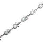 Silvershake Natural Moonstone 925 Sterling Silver Triquetra Celtic Knot 7 to 8.5 Inch Adjustable Bracelet
