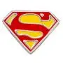 DC Comics Sterling Silver Superman Logo Charm Bead