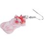 NEWEI Acrylic Valentines Day Funny Pig Piggy Earrings Drop Dangle Farm Pet Jewelry For Women Charm