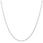 10K Yellow Gold 2.0MM Round Rolo Link Chain Necklace - Made in Italy