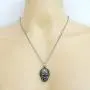 Halloween Horror Pinhead Hellraiser Pewter Mens Pendant Necklace Fashion Charm Protection Amulet Talisman Choker