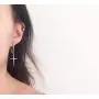 Cross Dangle Drop Earrings with Chain Minimalist Earrings for Women Men Jewelry for Women Girls Family Friends Gifts Cross Dangle Drop Earrings with Chain Minimalist Earrings for Women Men Jewelry for Women Girls Family Friends Gifts