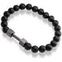 555Jewelry Stainless Steel Stretch Barbell Gym Anxiety Beaded Bracelet for Men & Women 555Jewelry Stainless Steel Stretch Barbell Gym Anxiety Beaded Bracelet for Men & Women