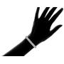 NATALIA DRAKE 1 Cttw Diamond Heart Bracelet for Women in Rhodium Plated Sterling Silver 7 Inch (Color J / Clarity U3)