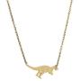 RZCXBS Dinosaur Pendant Necklace Lightweight Surgical Stainless Steel Animal Necklace