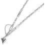 MADURIAO Dainty Cute Choker Necklaces for Women Stainless Steel Pendant Necklace Simple Jewelry Teen Gifts