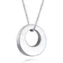 Jinlou Circle of Life Urn Necklace 925 Sterling Silver Cremation Eternity Memorial Pendant for dog ashes jewelry earn necklace for ashes