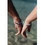 Lifetica Magnetic Bracelets For Couples - Jewelry Gifts Set For Couple Bestfriend Girlfriend Boyfriend Women Men - Mutual Attraction Relationship Matching Friendship Rope - Great Valentines Day Gift