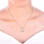 JO WISDOM Women Dragonfly Necklace,925 Sterling Silver Cubic Zirconia Dragonfly Pendant Necklace,Jewelry for Women