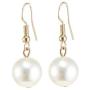 Faux Pearl Necklace Bib Chunky Necklaces For Women Fashion Jewelry Costume Layered Necklaces For Women Multi Strand Pearl White Beaded Statement Necklaces Earrings Set