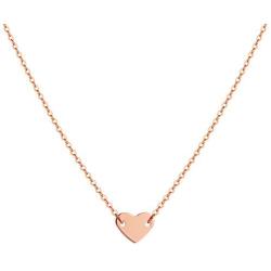 S.J JEWELRY Womens Simple Delicate Handmade 14K Gold Plated/Rose Gold/Silver Plated Simple Delicate Heart and Bar Chokers Necklace
