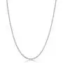 Savlano 925 Sterling Silver 1.8mm Solid Italian Rope Diamond Cut Twist Link Chain Necklace for Men & Women - Made in Italy Comes Gift Box